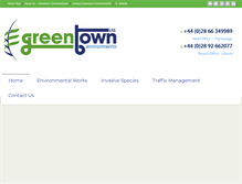 Tablet Screenshot of greentownenvironmental.com